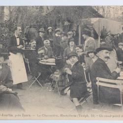 CPA Indre-et-Loire St-Avertin La Chaumière Hostellerie Jardin
