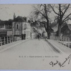 CPA Indre-et-Loire Saint-Avertin Entrée en ville