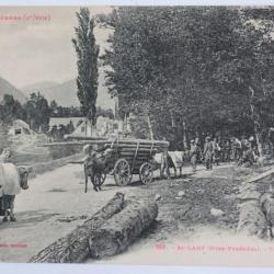 CPA Hautes-Pyrénées St-Lary Transport du bois