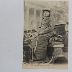 CPA Les Femmes Cocher à Paris Mme Lutgen ex-comtesse