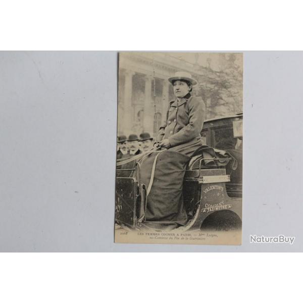 CPA Les Femmes Cocher  Paris Mme Lutgen ex-comtesse