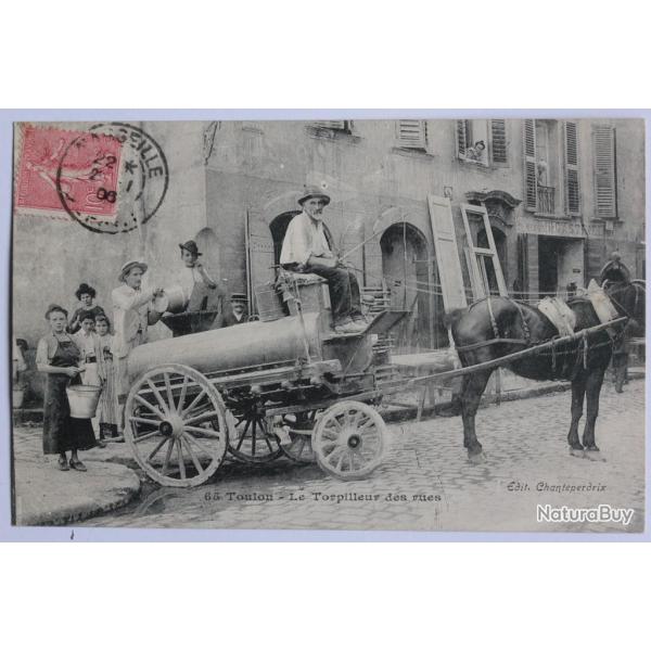 CPA Var Toulon Le torpilleur des rues
