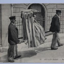 CPA Savoie Aix-les-Bains Porteurs