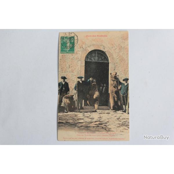 CPA Pyrnes Montreur d'ours Inventaire de Cominac