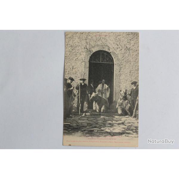 CPA Pyrnes Montreur d'ours Inventaire de Cominac