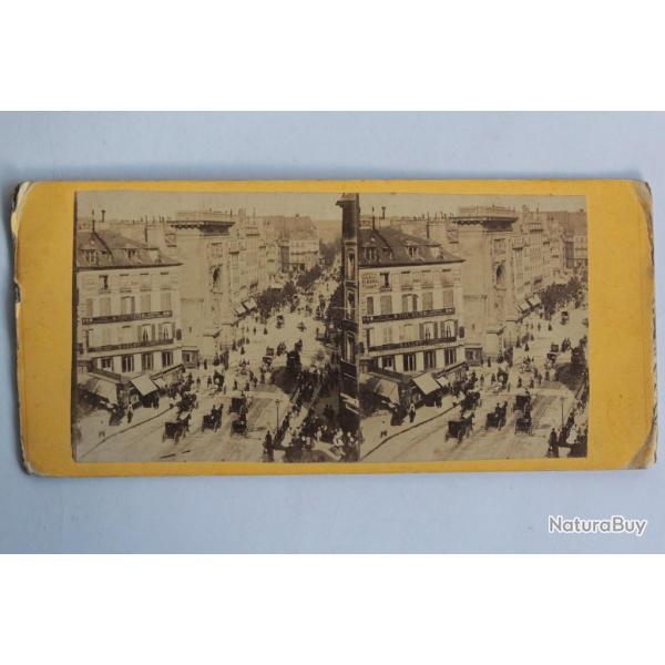 Photographie Vue stro Porte Saint-Denis Paris