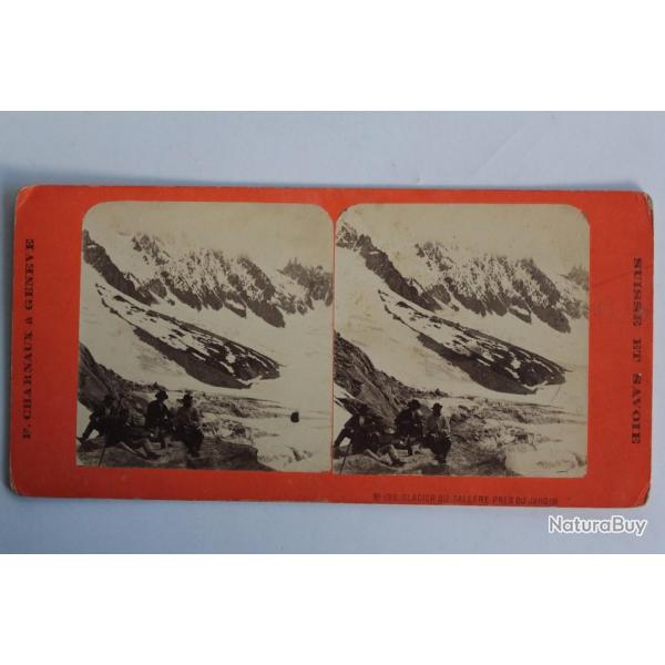 Photographie Vue stro Glacier du Talfre prs du jardin Mont-Blanc