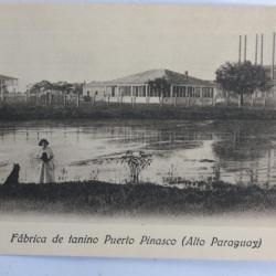 CPA Fábrica de tanino Puerto Pinasco Alto Paraguay