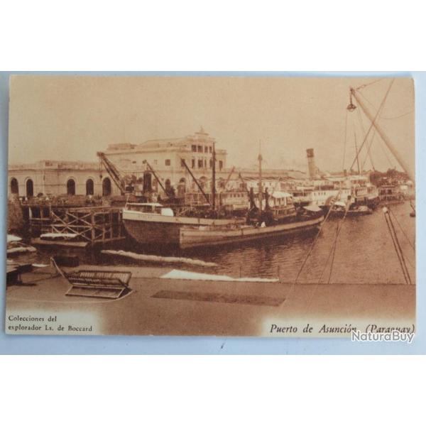 CPA Puerto de Asuncin Paraguay