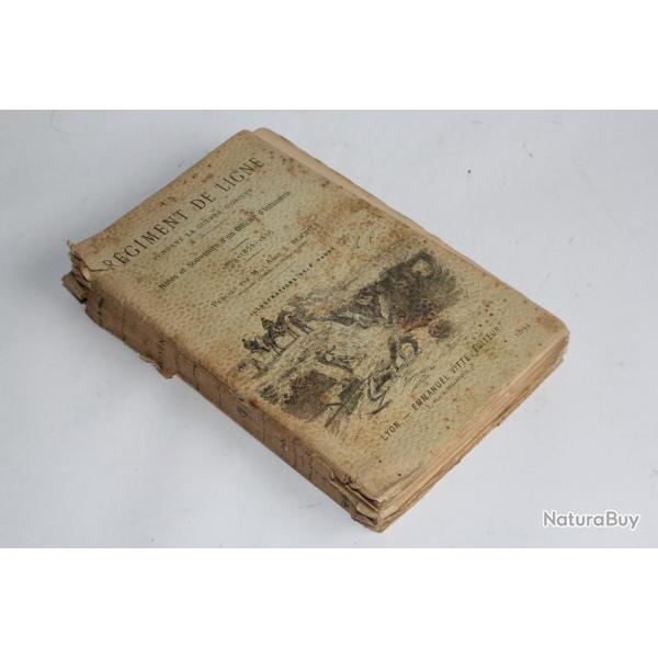 Livre Rgiment de ligne Guerre d'Orient Souvenirs Officier d'Infanterie