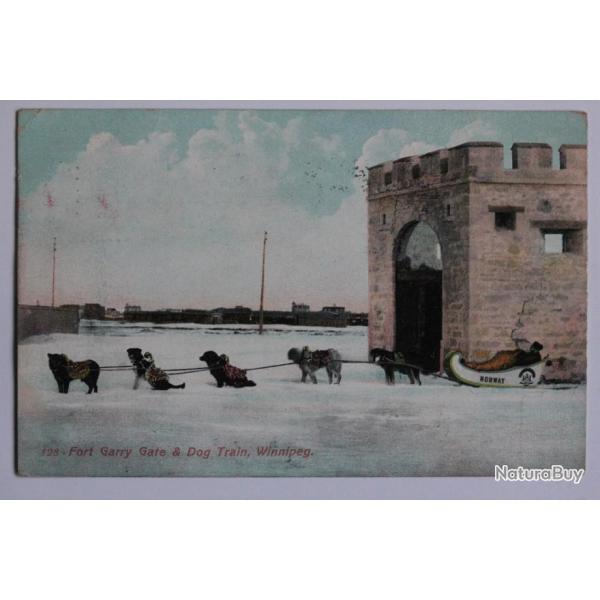 CPA Canada Fort Garry Gate & Dog train Winnipeg