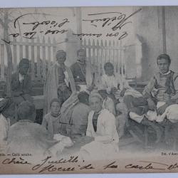 CPA Tunisie Tunis Café arabe