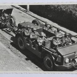 CPA Armée Suisse Obusier 10,5