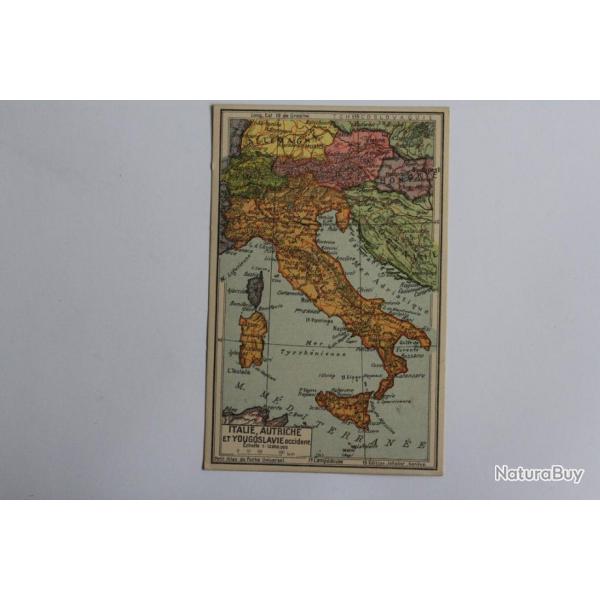 CPA Carte gographique Italie Autriche Yougoslavie