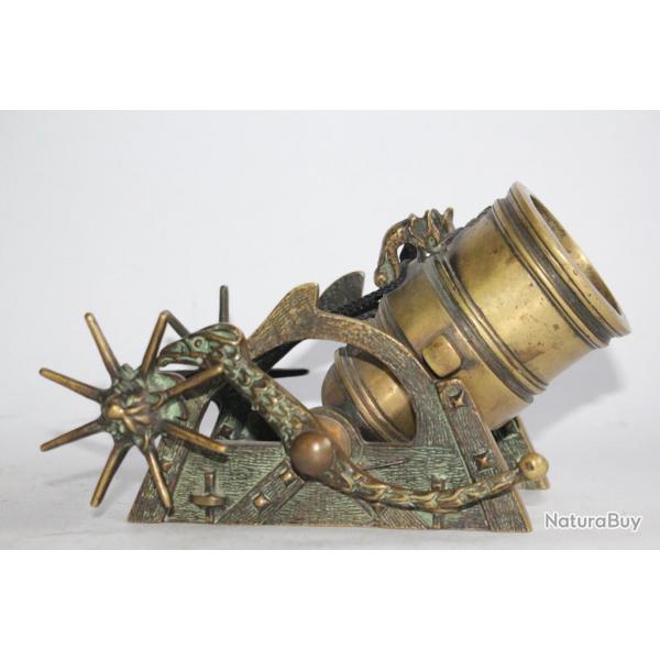 Pice d'artillerie Mortier bronze Max Le Verrier