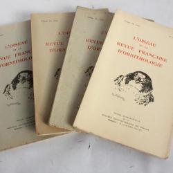 L'oiseau et la revue française d'ornithologie 1964