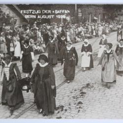 CPA Suisse Festzug der Saffa Berne 1928