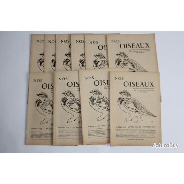 Bulletin Nos Oiseaux 1949/1950 N202  213 socit ornithologique Suisse