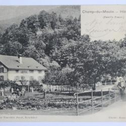 CPA Champ-du-Moulin Hôtel de la Truite Suisse Famille Frasse
