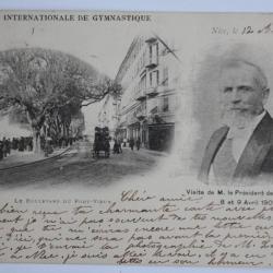 CPA Nice Fête internationale de Gymnastique 1901 Alpes-Maritimes