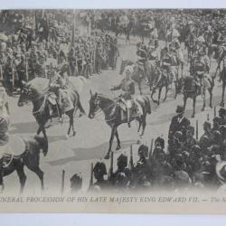 CPA Funeral Procession of his late Majesty King Edward VII