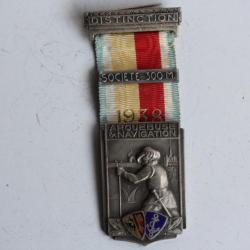 Médaille de tir Distinction 1938 Arquebuse - Navigation Suisse