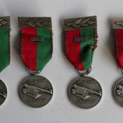 Médailles Tir au canon Carouge Suisse