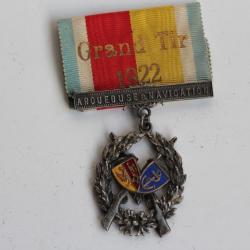 Médaille de tir Genève Grand Tir 1922 Arquebuse - Navigation Suisse