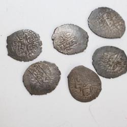 Lot de 6 anciennes monnaies orientales