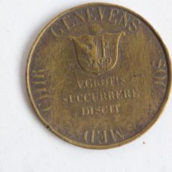 Médaille Suisse Société médicale et chirurgicale Genève