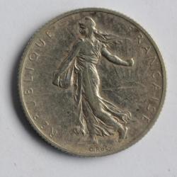 Monnaie argent 2 Francs Semeuse 1913