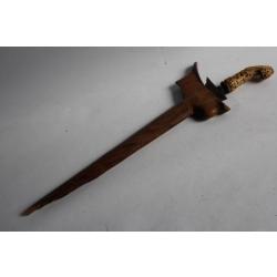 Ancien couteau malais Kriss (45178)