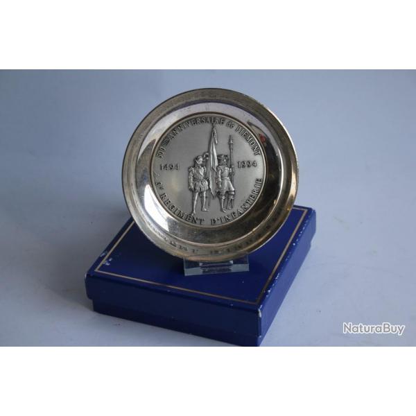 Coupelle militaire 3e Rgiment d'infanterie 500e Anniversaire de Pimont