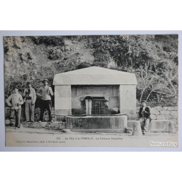 CPA De Gex  la Faucille Fontaine Napolon Ain