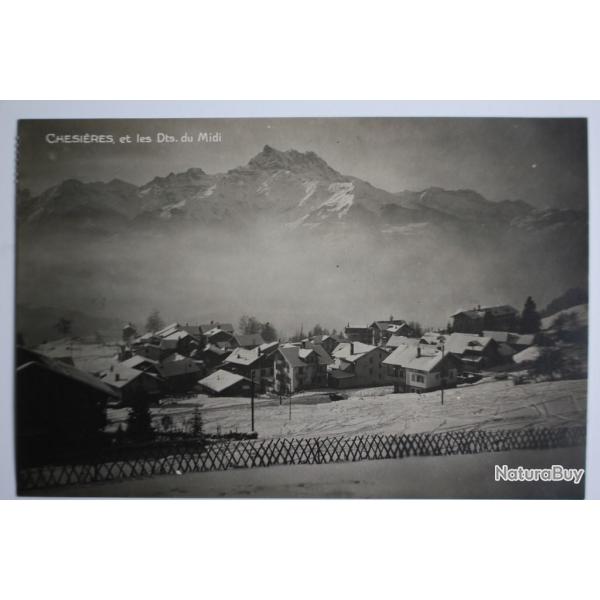 CPA Chessires et les Dts du Midi Suisse