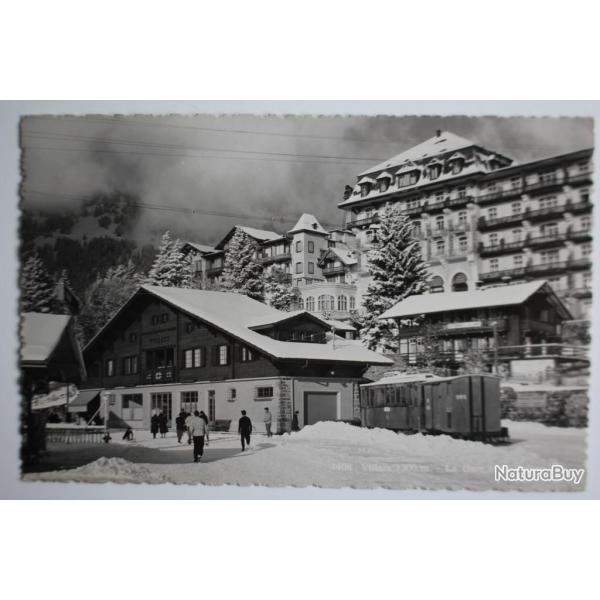 CPA Villars La Gare et le Palace Suisse