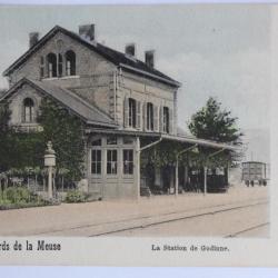 CPA Les Bords de la Meuse La station de Godinne Belgique