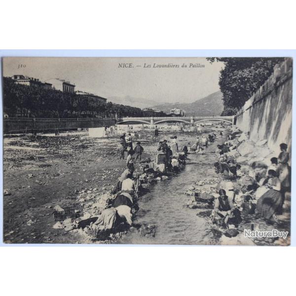 CPA Nice Les lavandires du Paillon