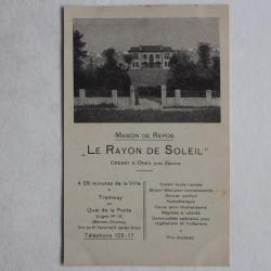 CPA Maison de repos Le rayon de Soleil Cressy s/ Onex Suisse