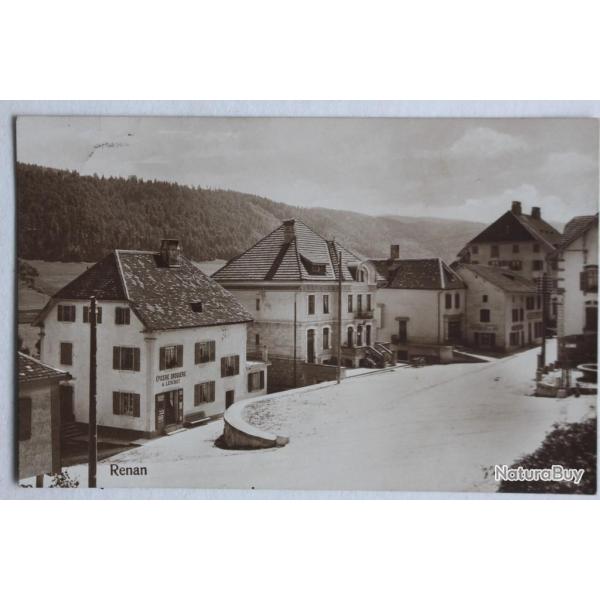 CPA Renan picerie Droguerie A. LESCHOT Berne Suisse