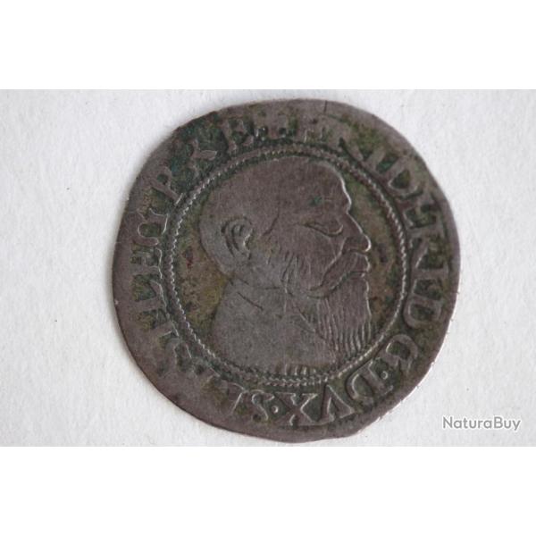 Monnaie 1 Groschen 1543 Friedrich II Duch Legnica-Brzeg (Silsie)