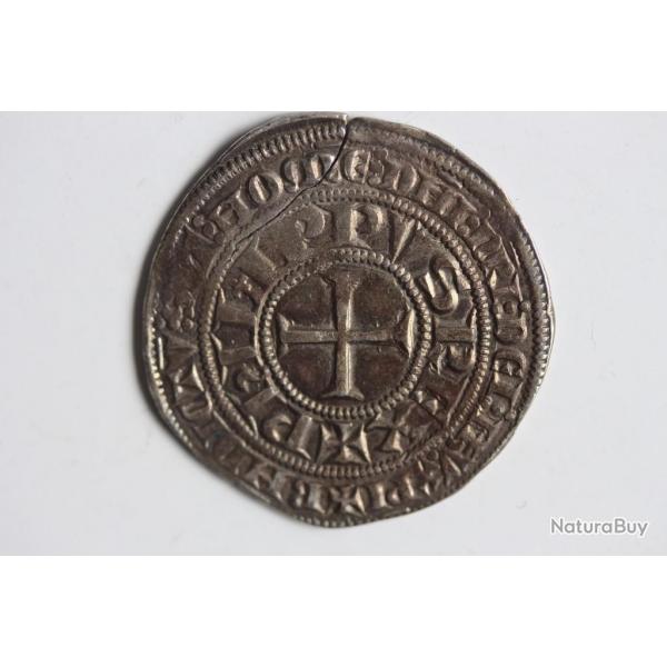 Monnaie Gros tournois Philippe IV Le Bel 1290-1295