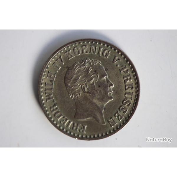 Monnaie 1 Silbergroschen 1852 A Frdric Guillaume IV Allemagne Prusse