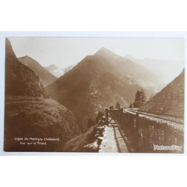 CPA Ligne du Matigny-Chtelard Valais Suisse