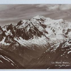 CPA Le Mont Blanc vu du Six jeur sur Finhaut Valais Suisse