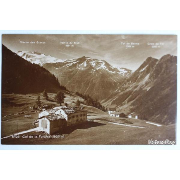 CPA Col de la Forclaz Valais Suisse