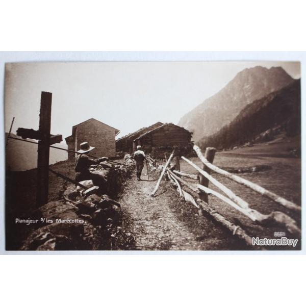 CPA Planajeur s/ les Marcottes Valais Suisse