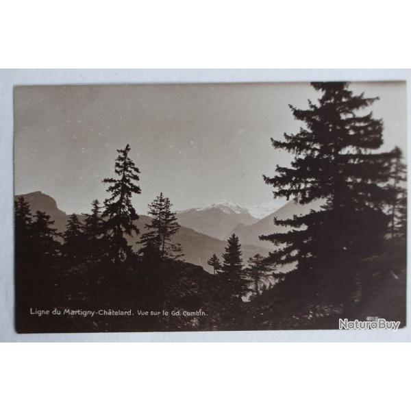 CPA Ligne du Matigny-Chtelard Valais Suisse