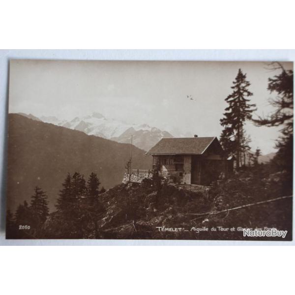CPA Tmelet Aiguille du Tour et Glacier des Fonds Valais Suisse
