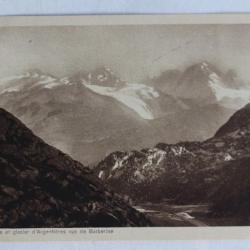 CPA Aiguille et glacier d'Argentières vus de Barberine Suisse